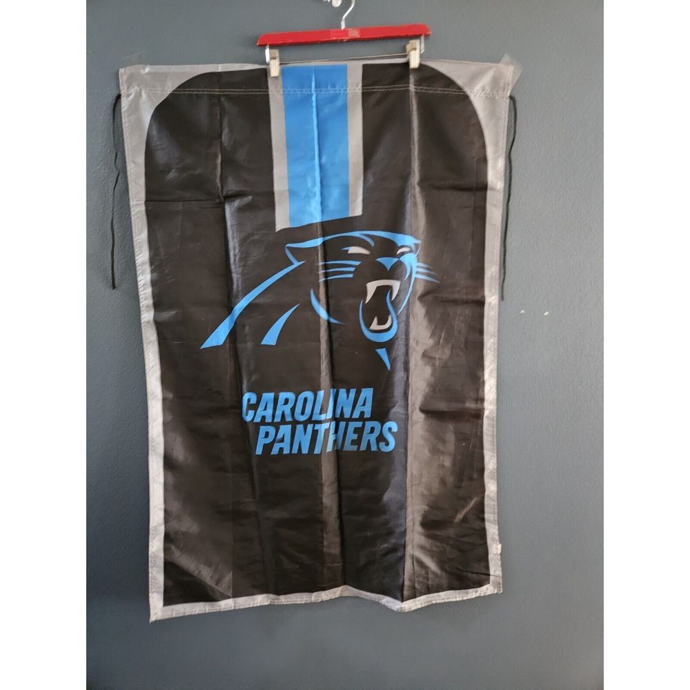CAROLINA PANTHERS‎ NFL FOOTBALL FAN FLAG CAPE TEAM BANNER "WAVE IT OR WEAR IT"